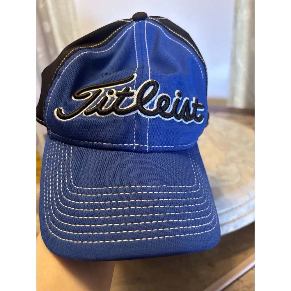 Titleist Baseball Hat Golf Blue Adjustable Adult‎